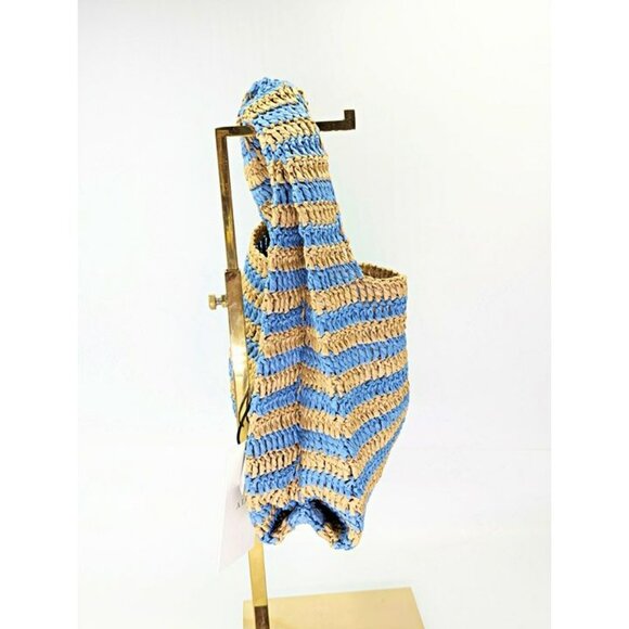 A.L.C. Parker Women's Striped Raffia Bag O/S (MSRP $295) - Picture 5 of 10